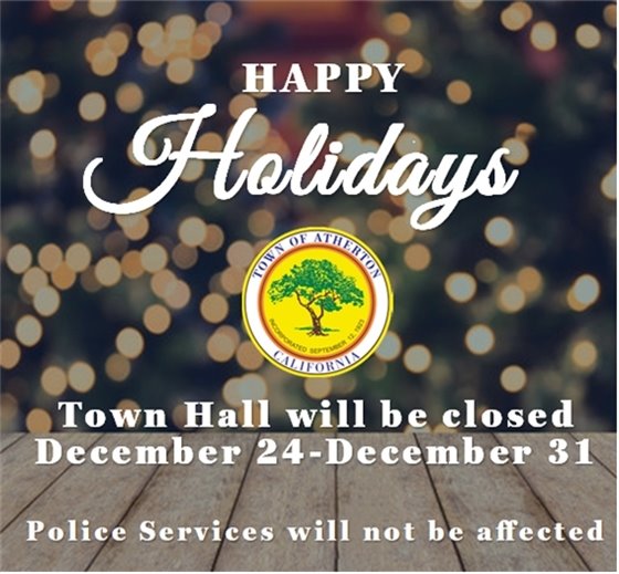 Holiday Closure 