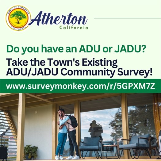 picture of an ADU and survey URL