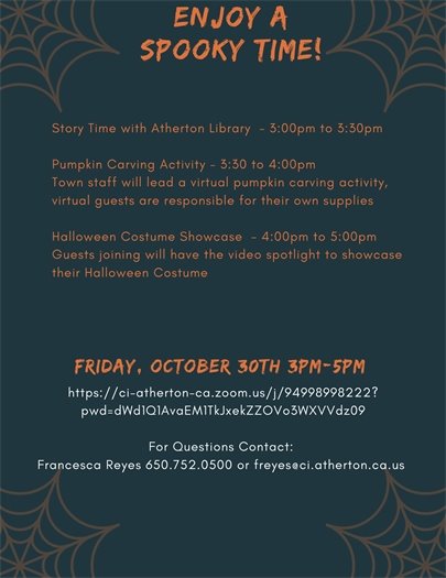 Atherton Virtual Halloween page 2 