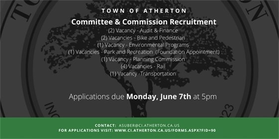 Annual Committee & Commission Recruitment 