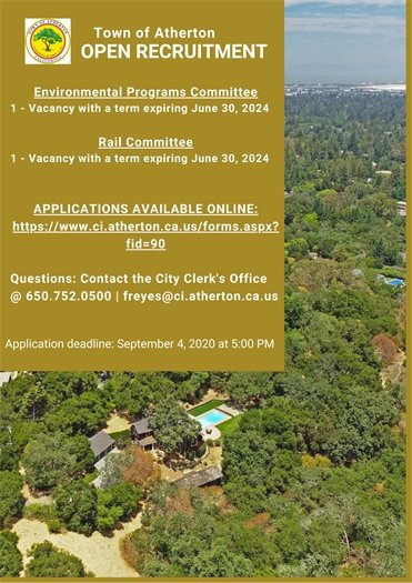 Atherton Committee Recruitment 