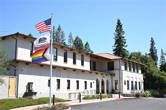 View of Atherton City Hall 