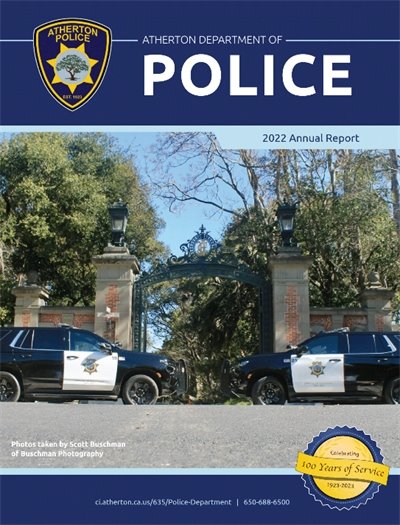 Cover page of report