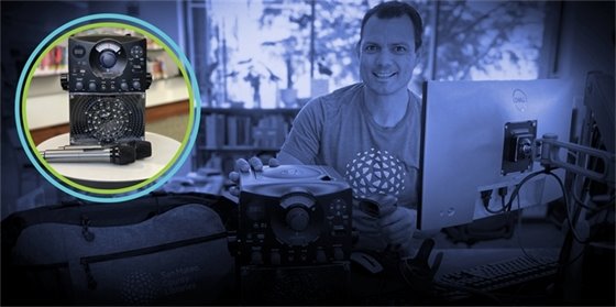 library graphic with karaoke machine