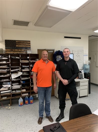 Chief McCulley and Officer Davidovich