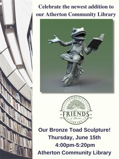 bronze toad sculpture image